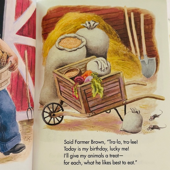NEW A Little Golden Book Classic The Jolly Barnyard - Picture 5 of 16